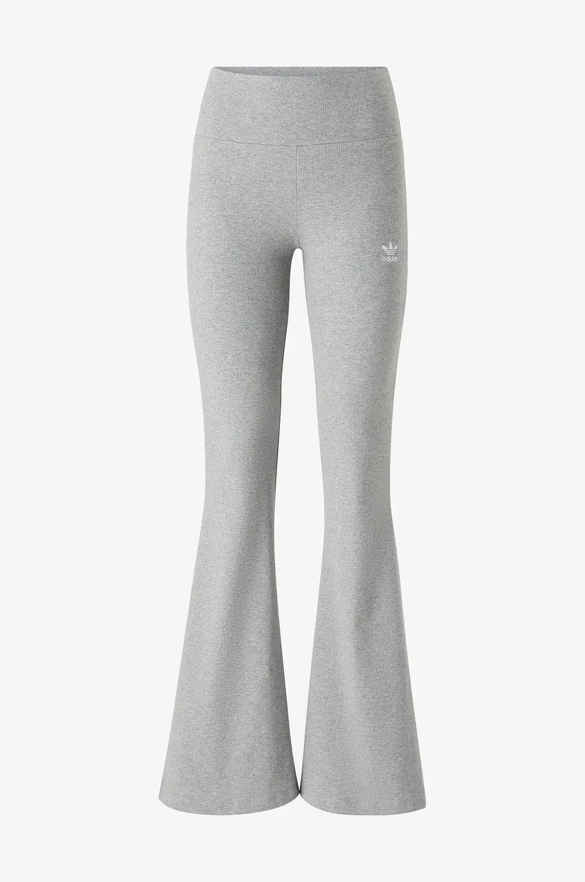 Adidas Originals Tights Essentials Rib Flared Tights - Grå