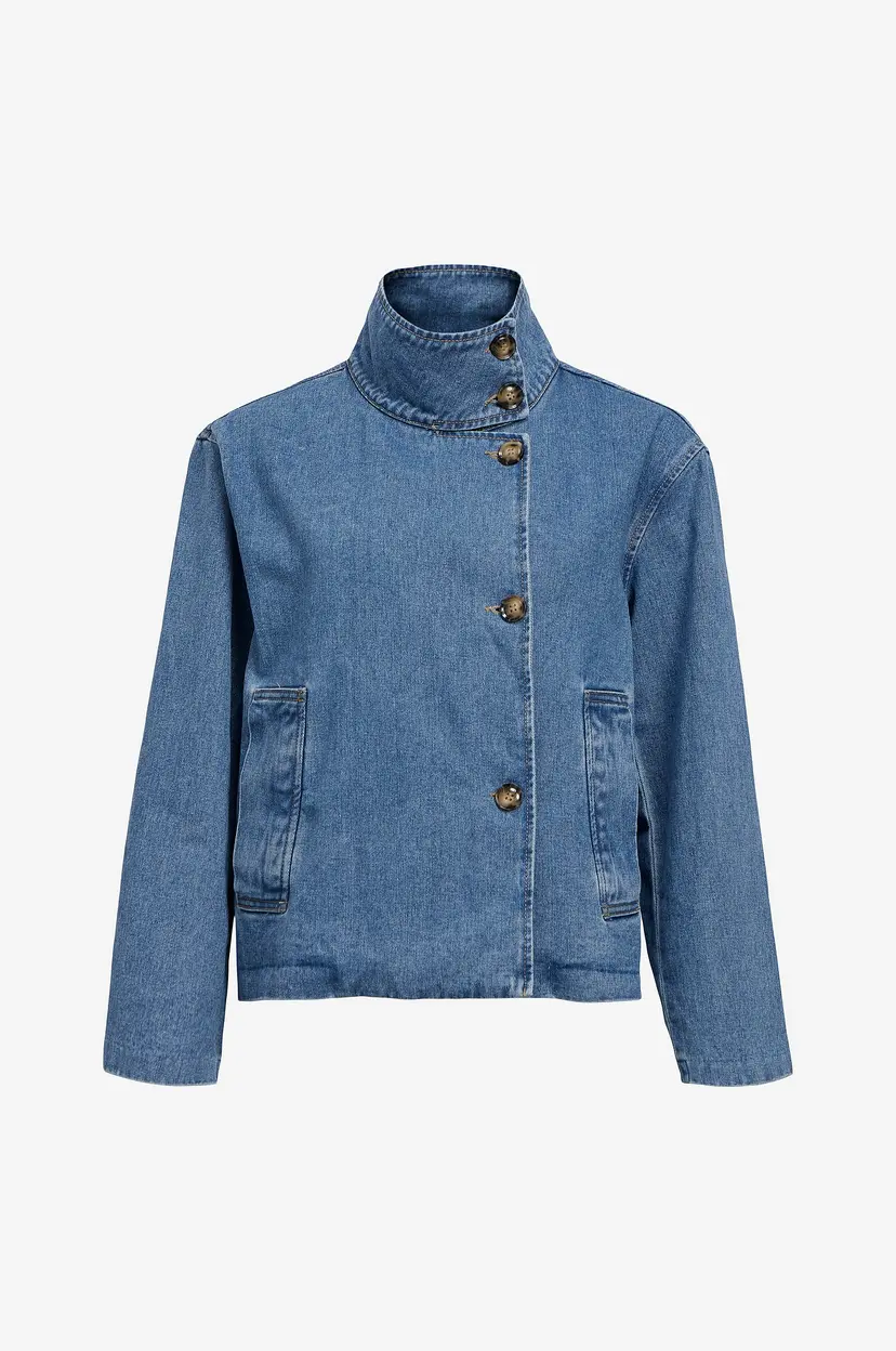Object Collectors Item Denim jakke objTilla Gro L/S LO Denim Jacket - Blå