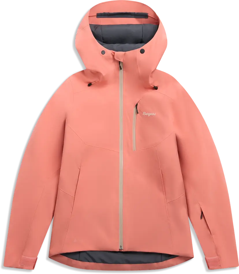 Bergans Bergans Women's Oppdal Insulated Shell Jacket Light Weathered Red