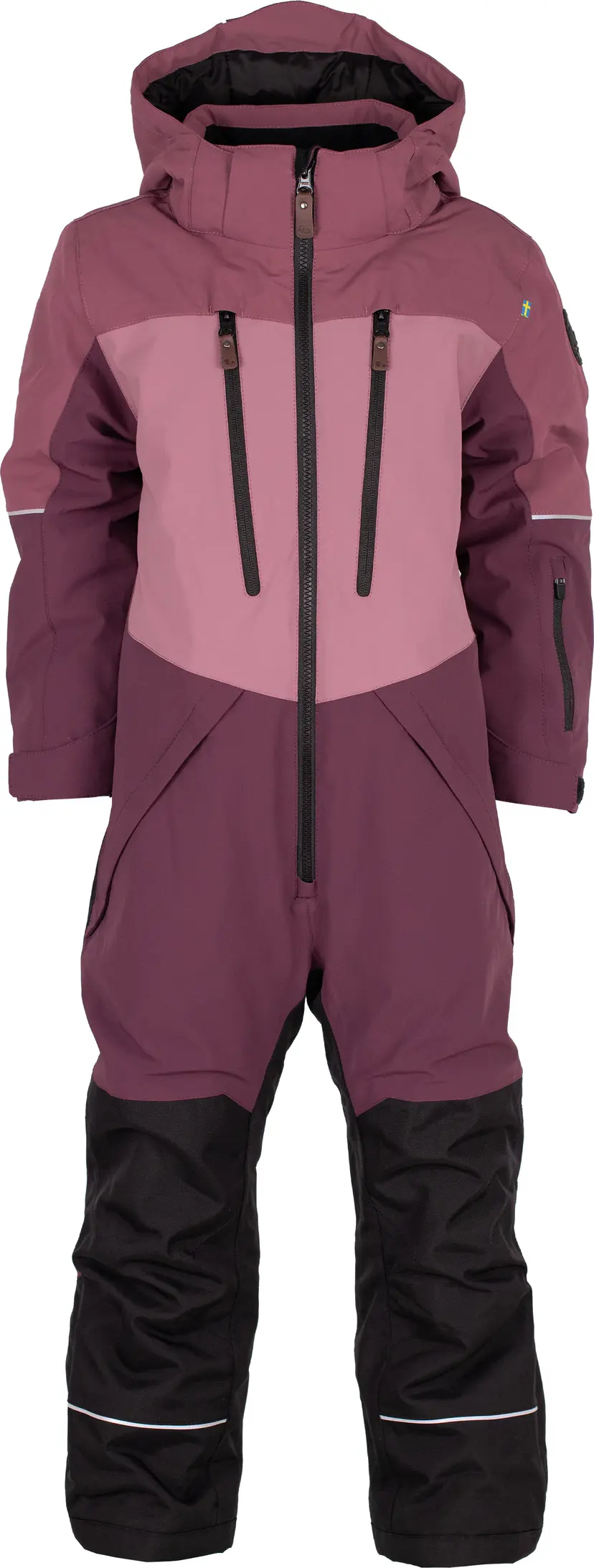Lindberg Lindberg Kids' Alpine Winter Overall Dry Rose/plum