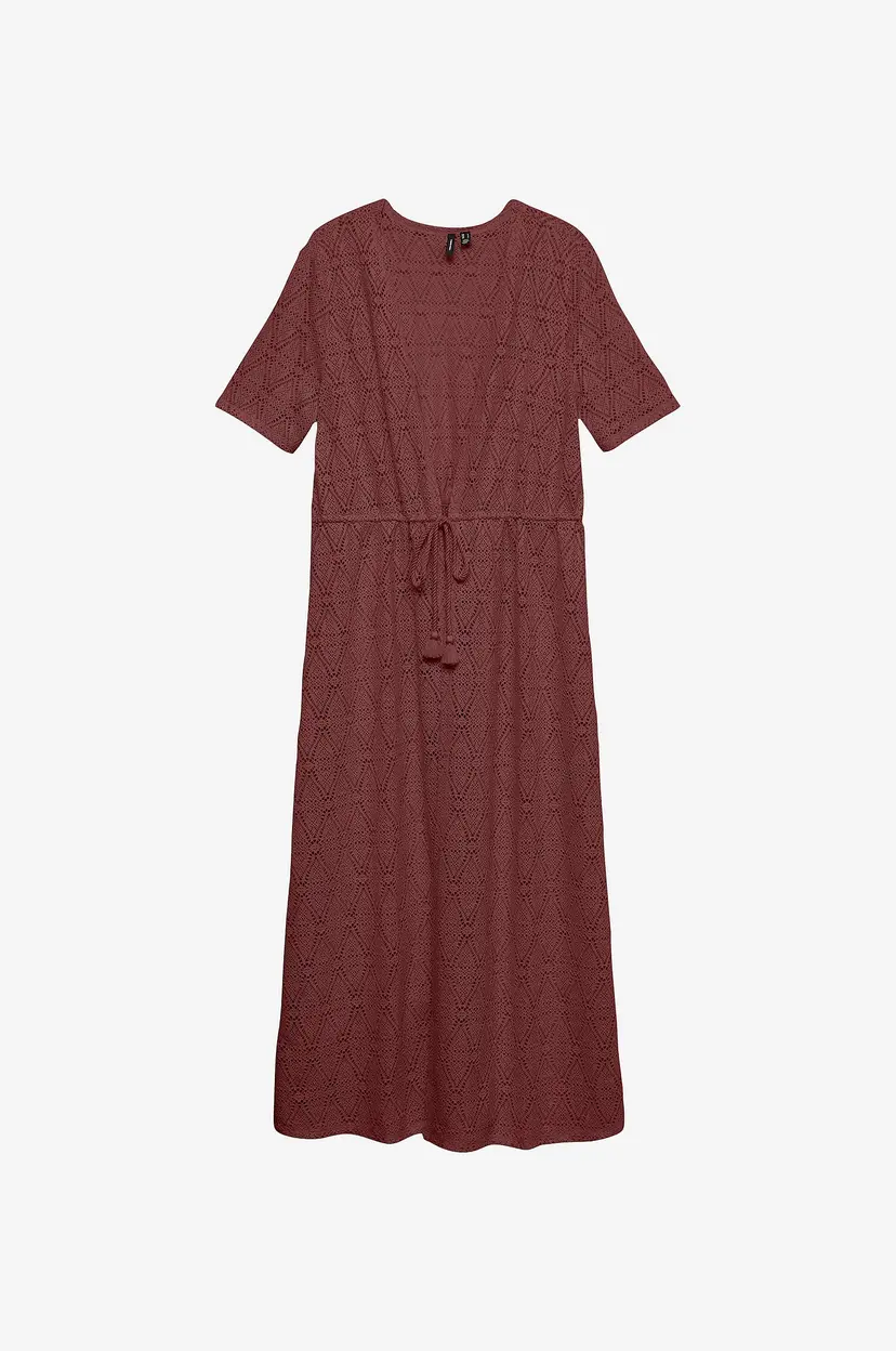 Vero Moda Kaftan Vmmaya 2/4 Ankle Cardigan Jrs Spe - Natur