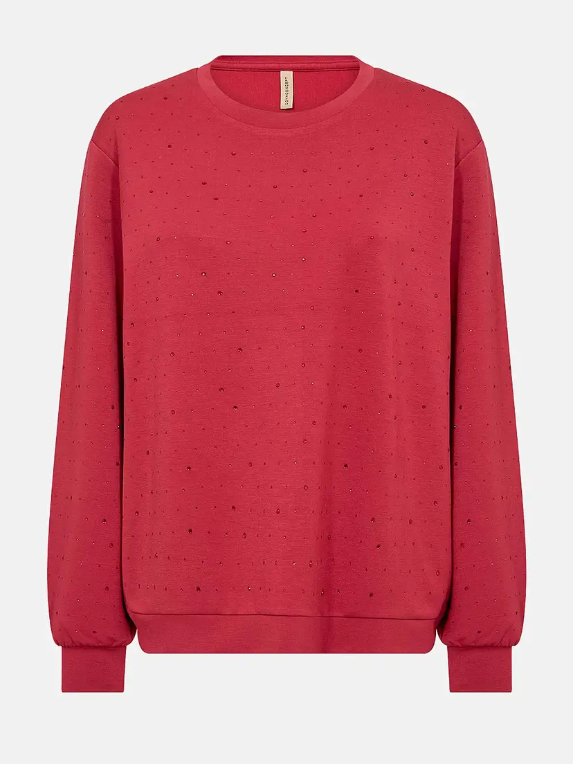 Soyaconcept Supermyk jerseytopp med strass