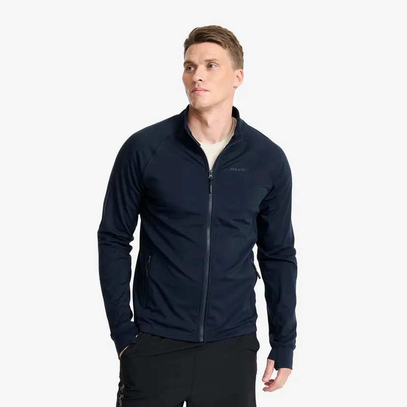 RevolutionRace Paragon Full-zip Jacket Herre Navy