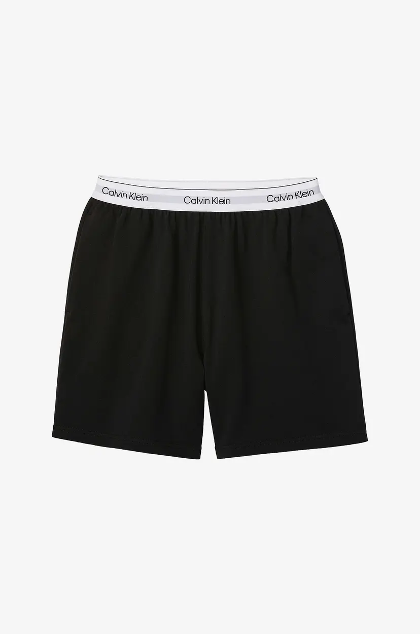 Calvin Klein Sweatshorts Sleep Short - Svart