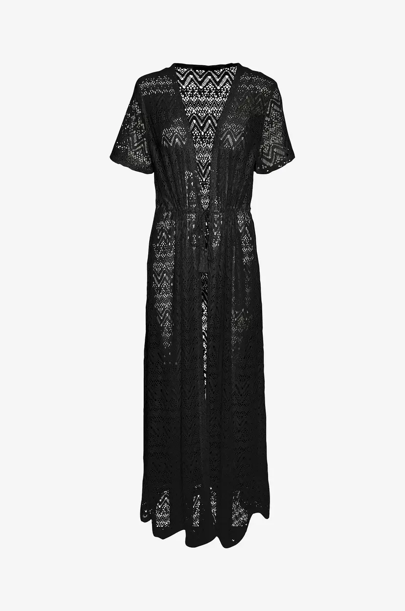 Vero Moda Kaftan Vmmaya 2/4 Ankle Cardigan Jrs Spe - Svart