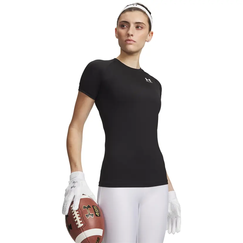 Under Armour Under Armour W's Heatgear Authentics Comp Short Sleeve Black