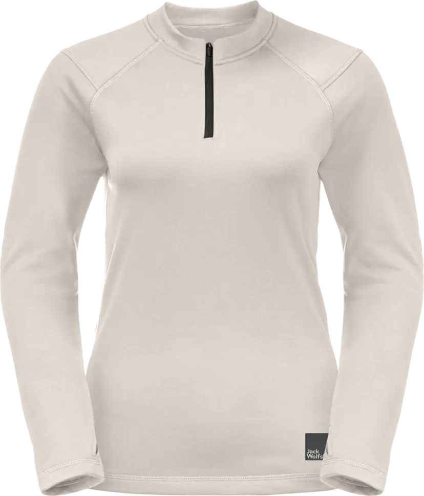Jack Wolfskin Jack Wolfskin Women's Bike Commute Halfzip Winter Pearl
