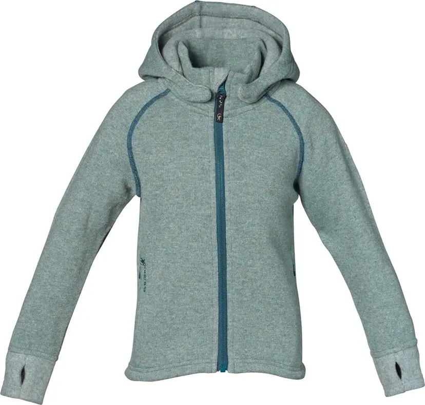 Isbjörn Of Sweden Isbjörn of Sweden Kids' Shaun Hoodie Pinesilver