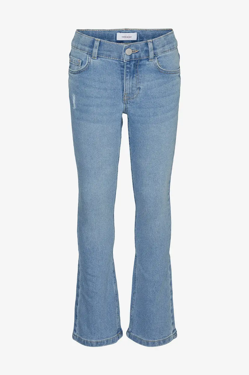 Vero Moda Girl Jeans vmRiver Flare Dnm Jns Vi3398 Girl - Blå