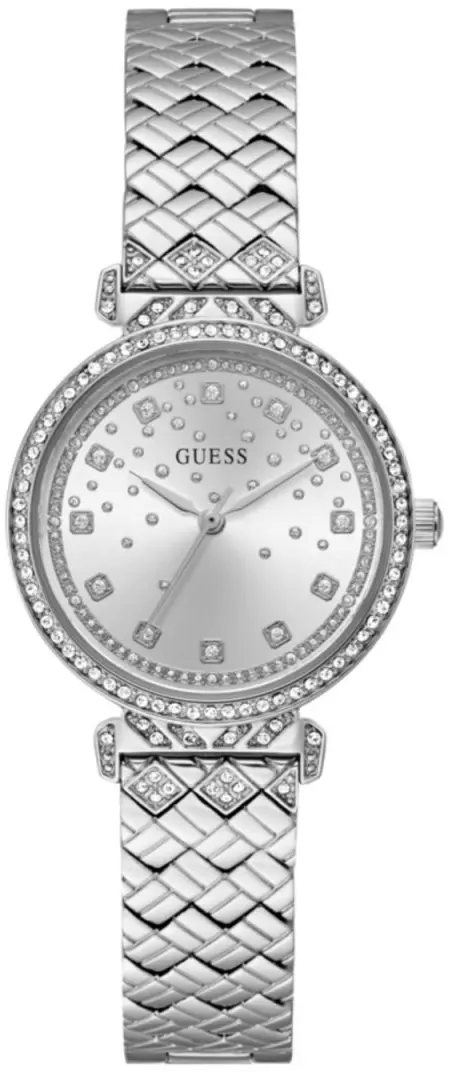 Guess Guess Dameklokke GW0763L1 Enchantment Sølvfarget/Stål Ø32 mm