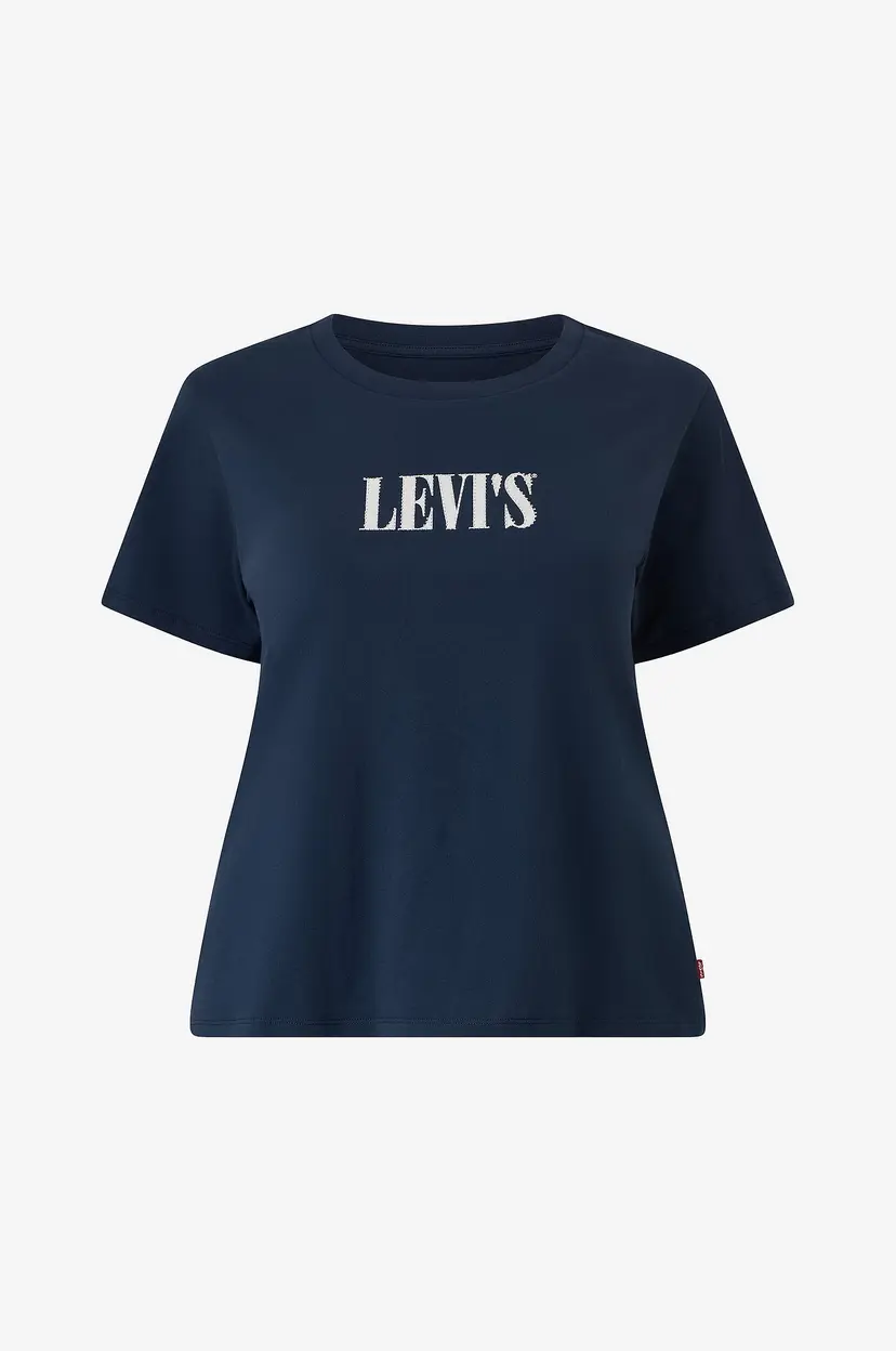 Levi's Plus T-skjorte Pl Perfect Tee - Blå