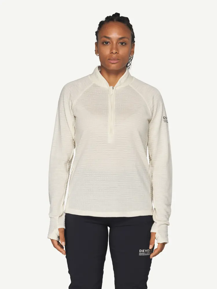Devold Devold - Endurance Merino Zip Dame - Large - Hvit