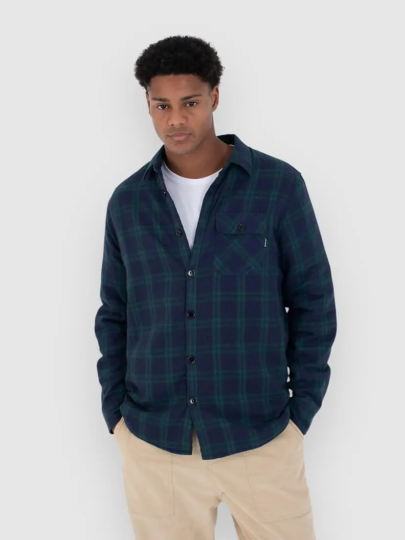 Hurley Hurley Axe Sherpa Flannel Skjorte grønn