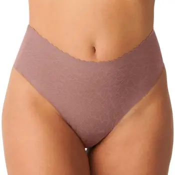 Sloggi Sloggi Truser ZERO Feel Lace 2.0 Hipster Lysbrun  X-Small Dame