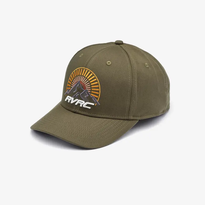 RevolutionRace Sunrise Logo Cap Unisex Grape Leaf