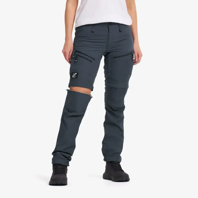 RevolutionRace RVRC GP Pro Zip-off Pants Dame India Ink
