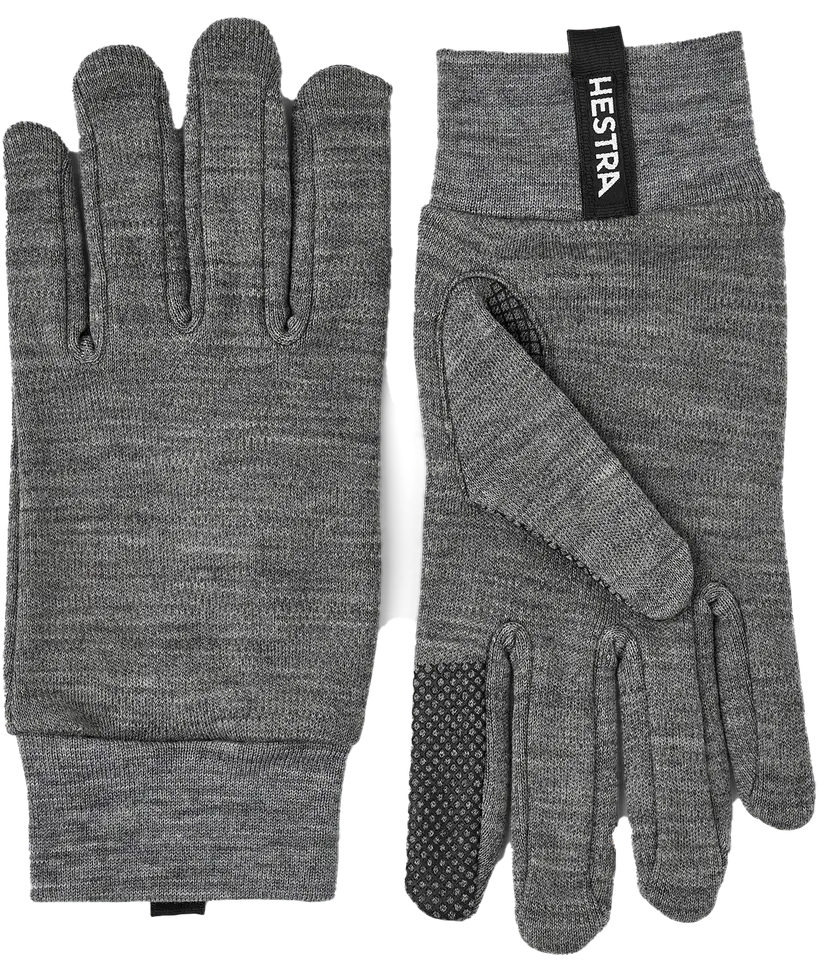 Hestra Hestra Merino Touch Point 5-finger Grå