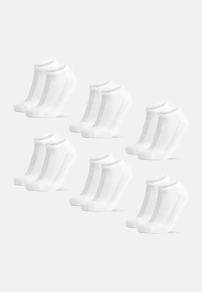 DANISH ENDURANCE DANISH ENDURANCE BAMBOO LOW-CUT STRØMPER Hvid 35-38