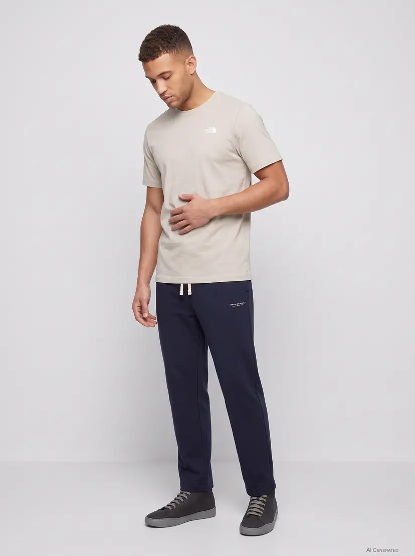 The North Face The North Face Simple Dome Evolution Gray T-shirt