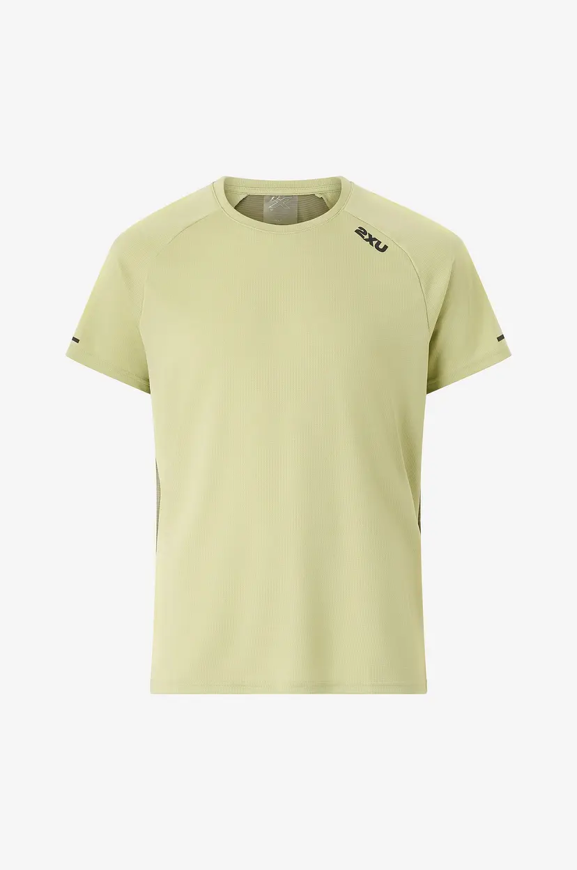 2XU Løpe-T-shirt Aero Tee - Grønn