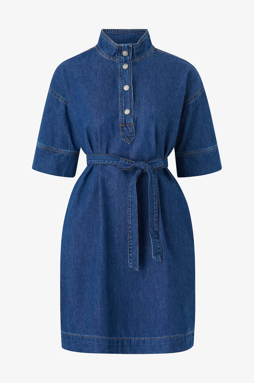 My Essential Wardrobe Kjole HilmaMW 171 Dress - Blå