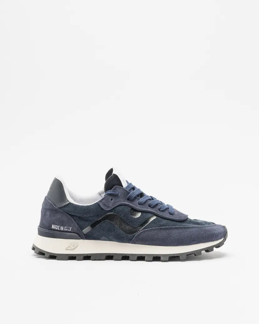 No Map Society Nomad Society Veloce Deluxe Blue Sneakers