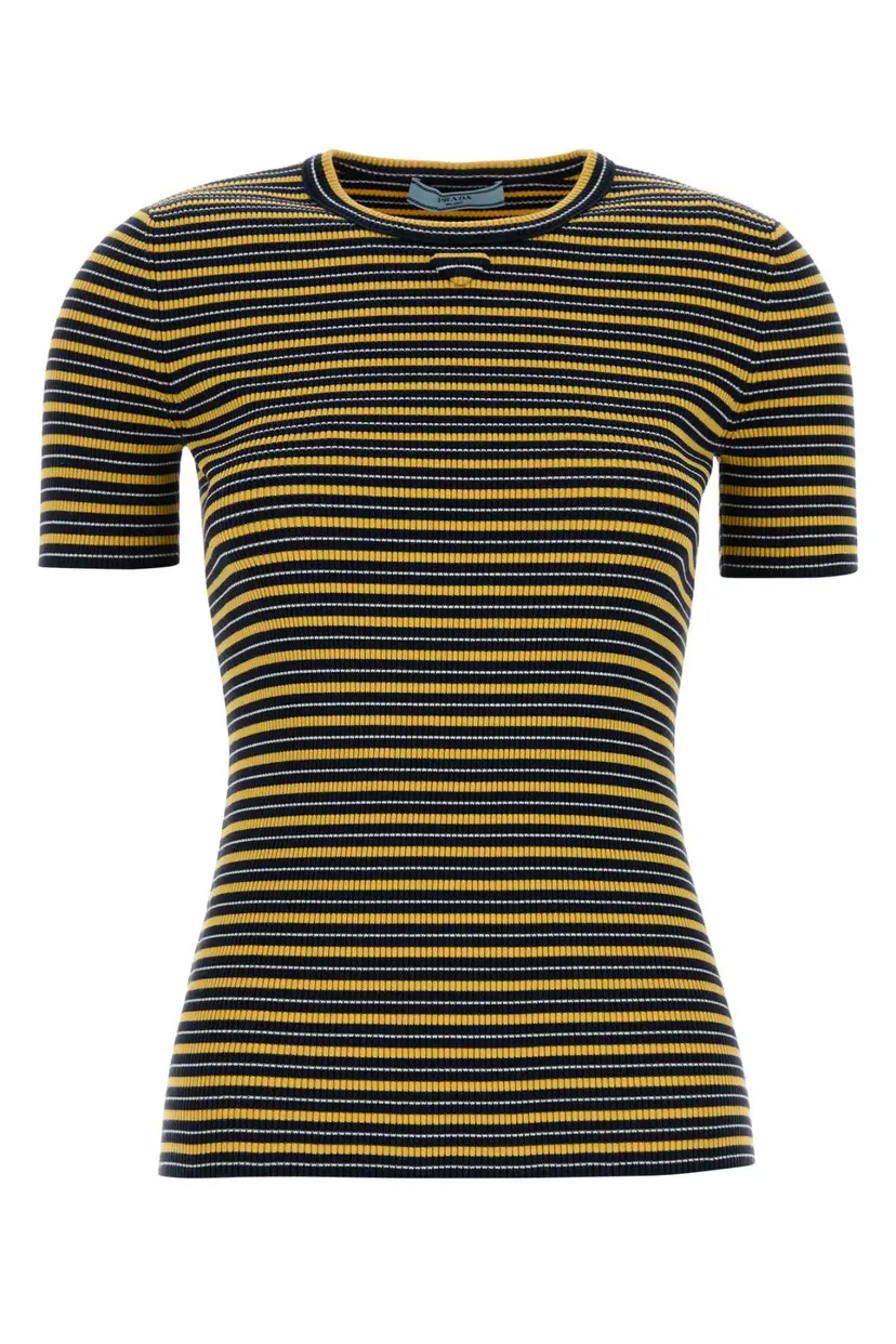 Prada Prada T-skjorter – Blå
