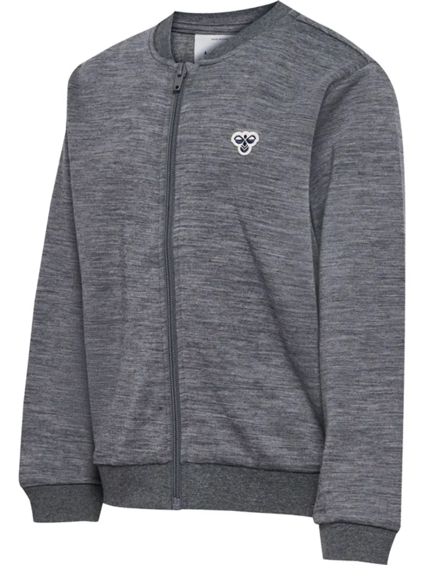 Hummel Hummel Jr Ull Jakke Bee Dark Grey Melange (128 / 8 år)