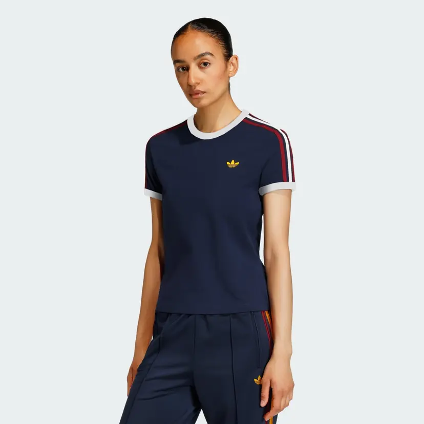 Adidas 3-Stripes Slim T-skjorte