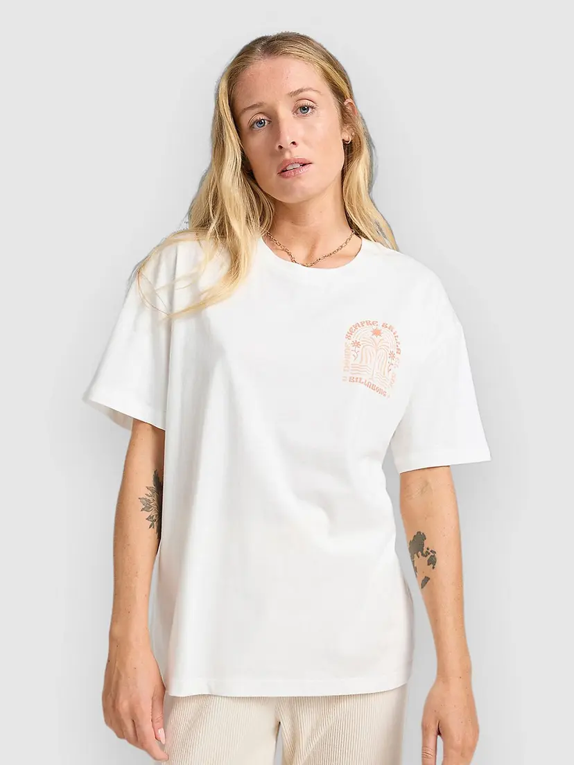 Billabong Billabong Always Looking Langermet T-skjorte hvit
