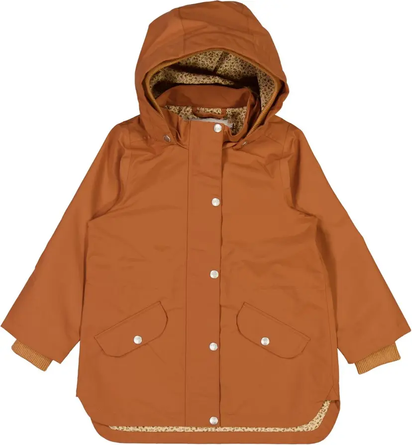 Wheat Wheat Oda Tech Jakke Amber Brown (104 / 4 år)