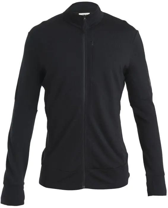 Icebreaker Icebreaker M's Merino 260 Quantum IV LS Zip Black