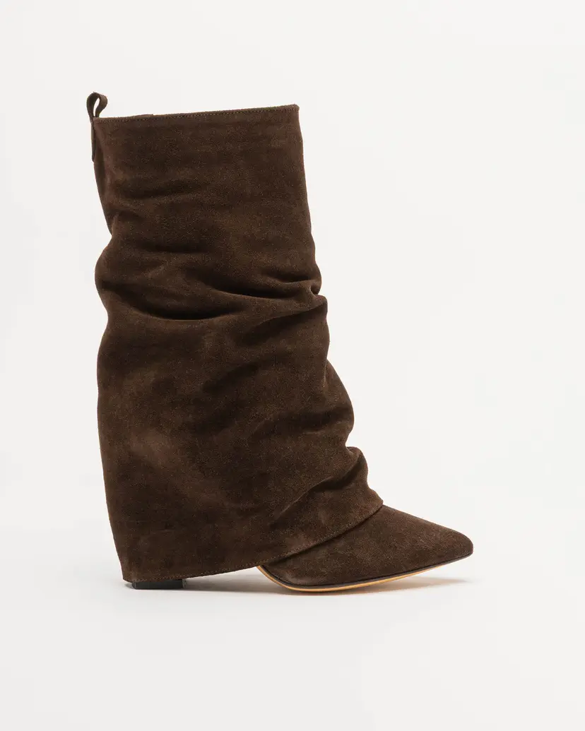 PROF Botas Prof LUANA2327 Castanho Escuro
