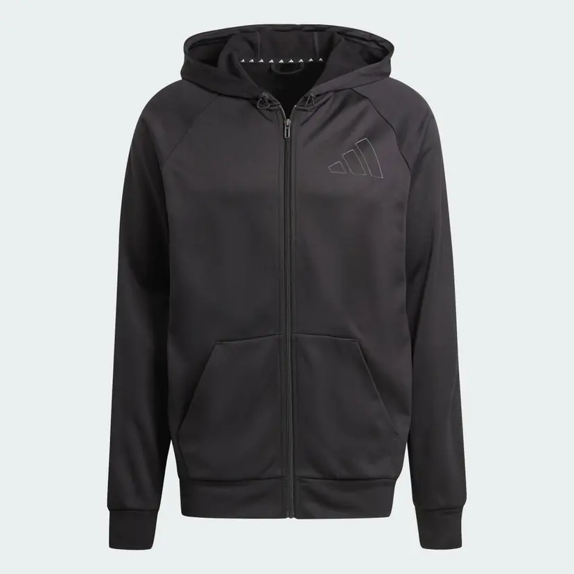 Adidas Game and Go Small Logo Training Full-Zip Hoodie