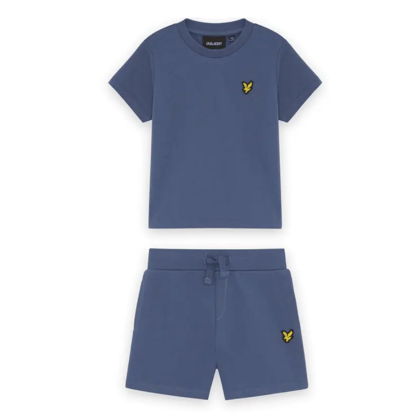 Lyle & Scott Lyle & Scott - Sett T-skjorte & Shorts Dark Cornflower