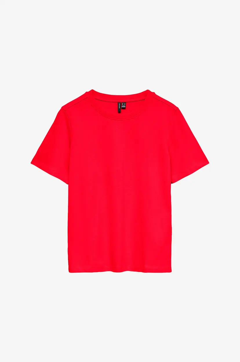 Vero Moda T-skjorte vmPaulina SS T-shirt GA Jrs - Rød