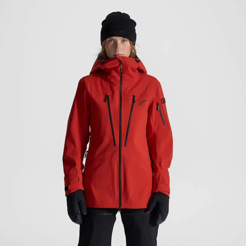 RevolutionRace Ultra 3L Shell Jacket Dame Aura Red