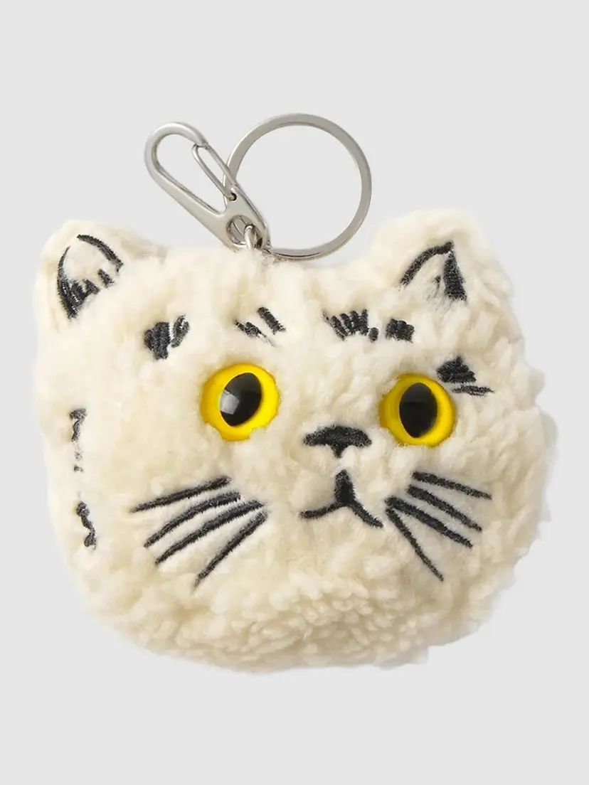 Wouf WOUF Luna Cat Bag Charm grå
