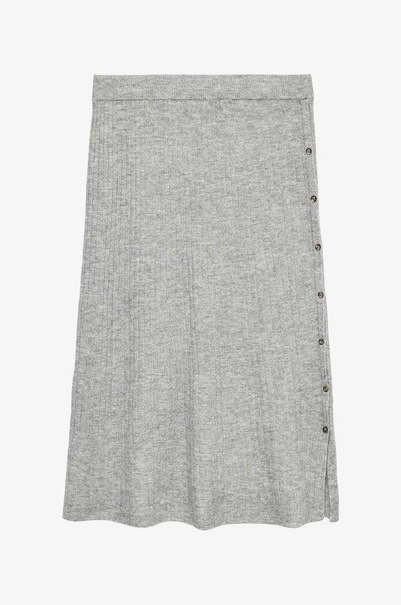 Vero Moda Curve Maxi skjørt Vmcsally NW Ankle - Grå