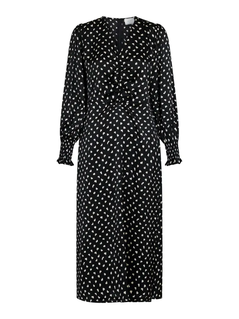 Neo Noir Hayden Fading Ink Dress