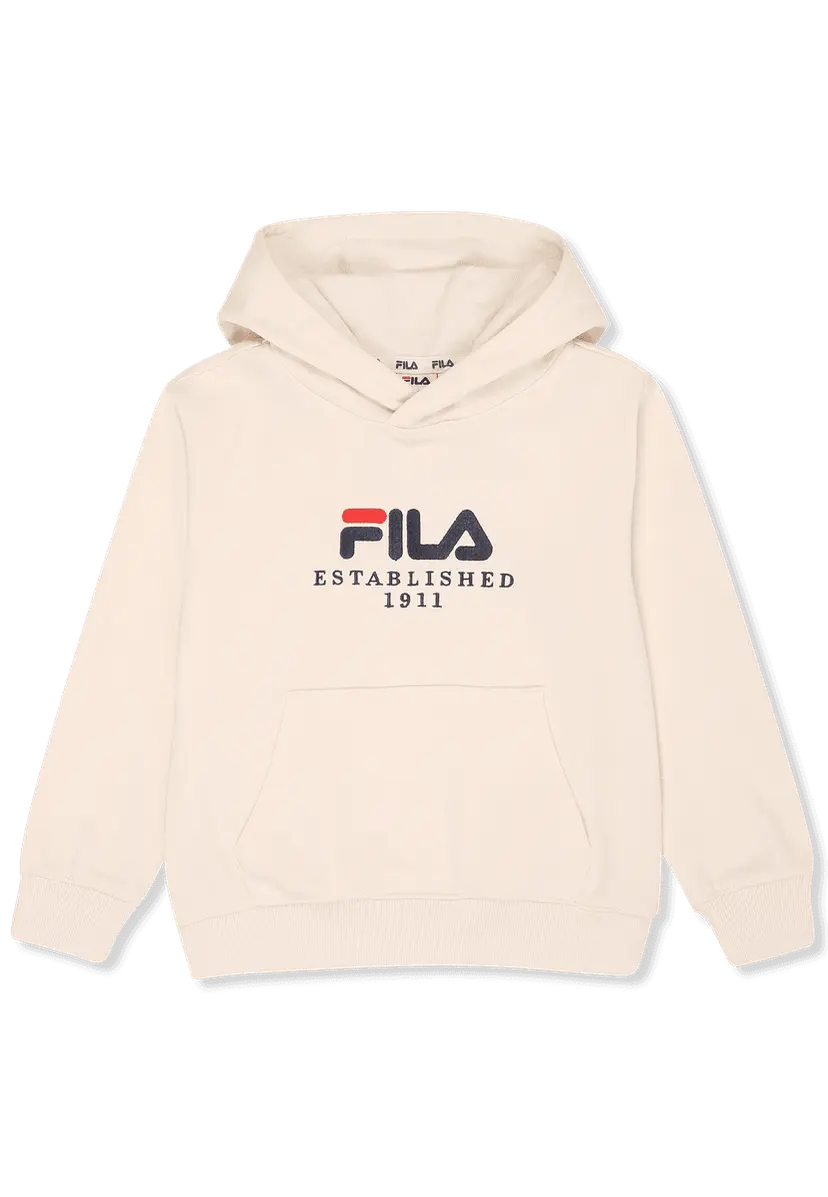 Fila Fila Benna Regular Logo Hettegenser White (98/104)