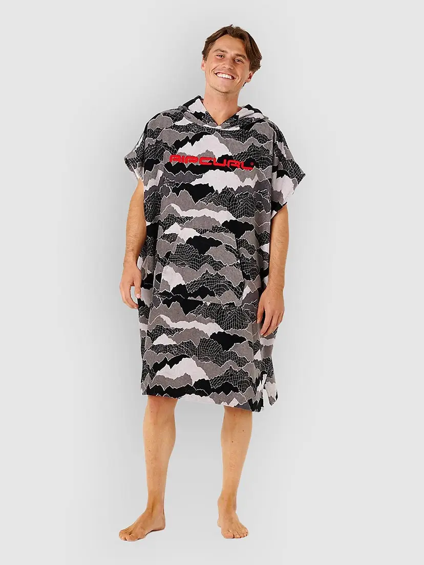 Rip Curl Rip Curl Fun Times Hooded Håndkle svart