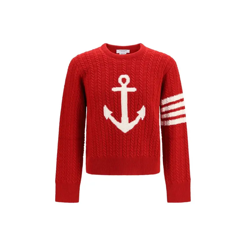 Thom Browne Thom Browne Strikkegensere – Rød