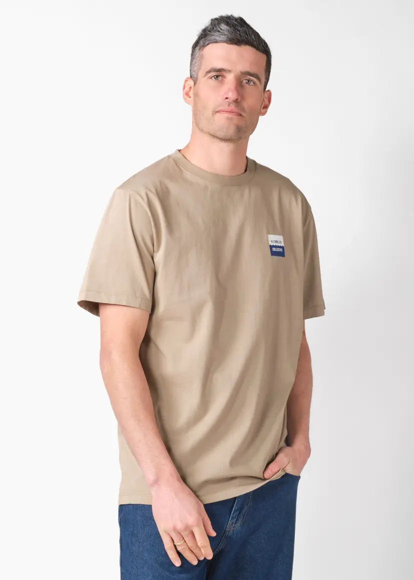 Klitmøller Collective ApS Detlef tee OCS - Cashew