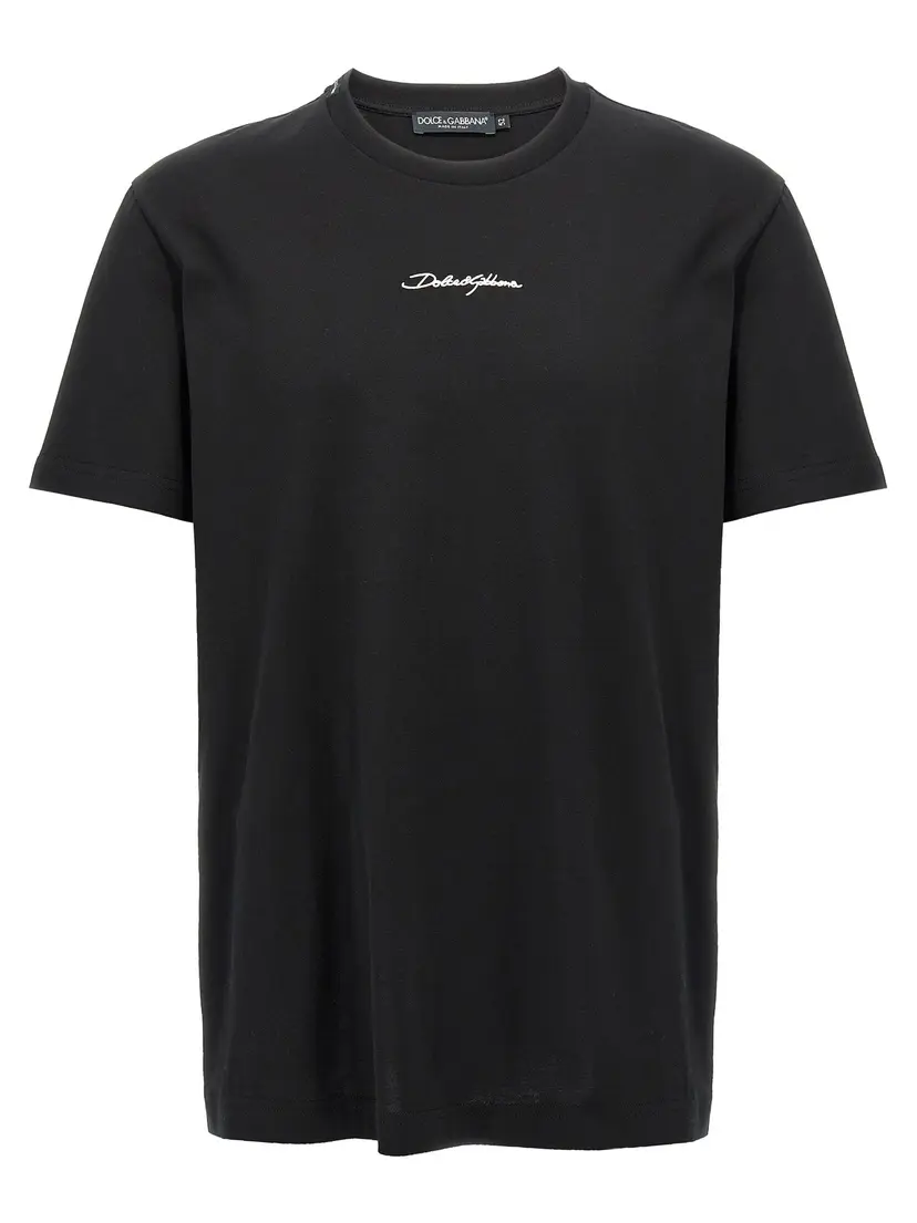 Dolce & Gabbana Dolce & Gabbana T-skjorter – Svart