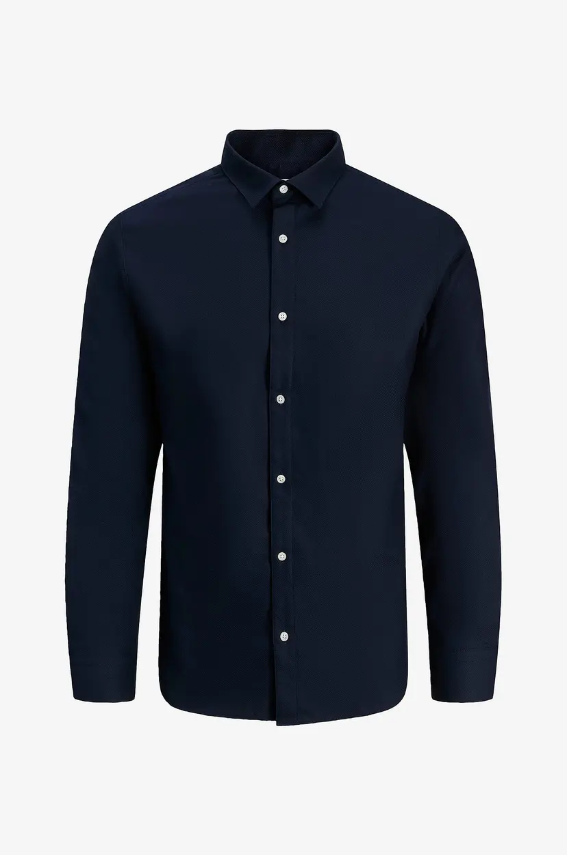 Jack & Jones Skjorte Jjejoe Structure Shirt L/S - Blå
