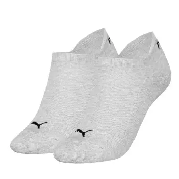 Puma Puma Strømper 2P Women Cushioned Sneaker Socks Grå Str 39/42 Dame