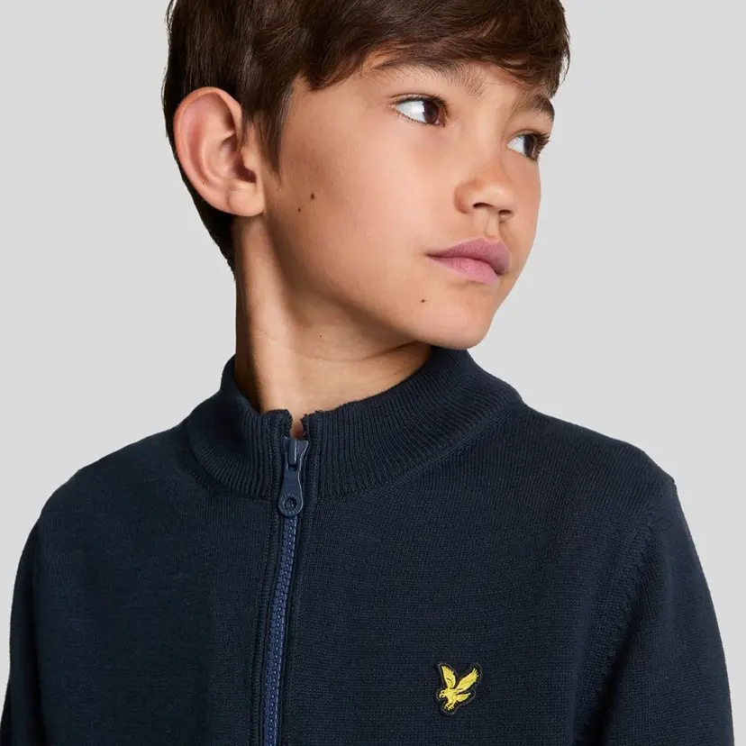 Lyle & Scott Lyle & Scott - Genser 1/4 Zip Dark Navy