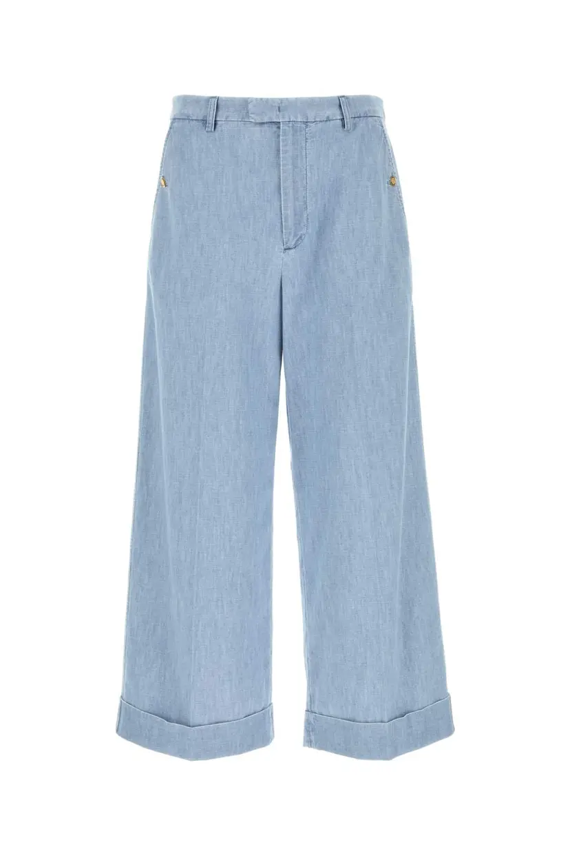 Valentino Garavani Valentino Garavani Wide leg – Blå