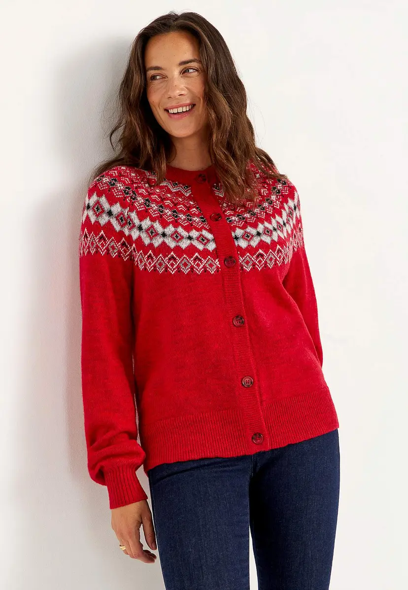 Cellbes of Sweden Jacquardstrikket cardigan